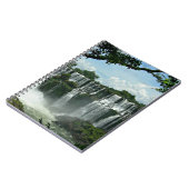 Panoramisch von den Iguaçu-Wasserfälle Notizblock (Linke Seite)