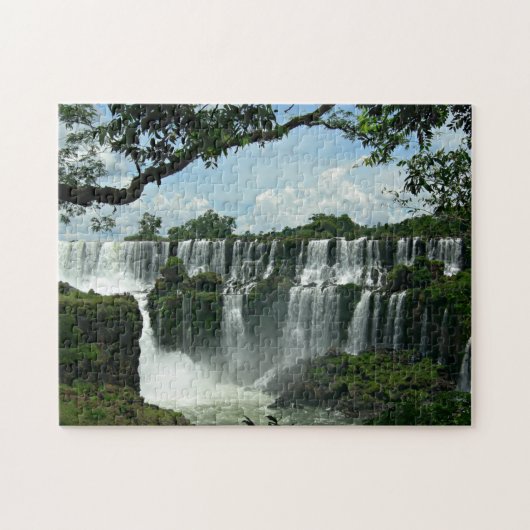 Panoramisch von den Iguaçu-Wasserfälle Puzzle (Horizontal)
