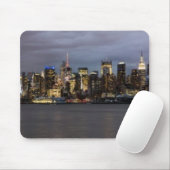 Panoramische Ansicht des frühen Abends von Mousepad (Mit Mouse)