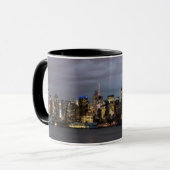 Panoramische Ansicht des frühen Abends von Tasse (Vorderseite Links)