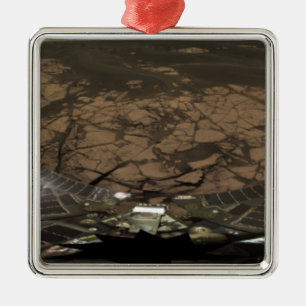 Panoramische Ansicht von Mars 3 Ornament Aus Metall