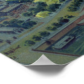 Panoramische Darstellung der Weltausstellung 1900 Poster (Ecke)