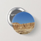 Panoramische Fotografie Hatshepsut Tempels Button (Vorne & Hinten)