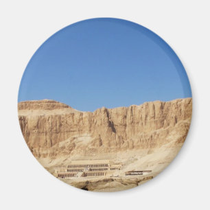 Panoramische Fotografie Hatshepsut Tempels Magnet