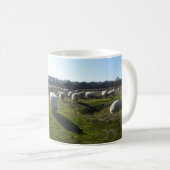 Panoramische Heide mit der Schaf-Tasse Kaffeetasse (VorderseiteRechts)