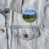 Panoramische Rocky Mountain View Landschaft Button (Beispiel)