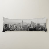 Panoramische Skyline New York Seitenschläferkissen (Vorderseite)