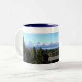 Panoramische Tetons Tasse (Vorderseite Links)