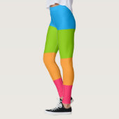 Panoromantische Stolperflagge Leggings (Links)