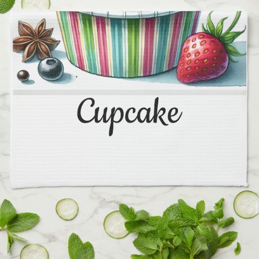 Paños de Cocina Cupcake Geschirrtuch (Gefaltet)