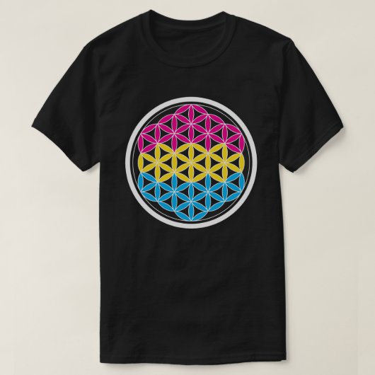 PanSakrale Geometrie T-Shirt (Design vorne)