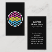 PanSakrale Geometrie Visitenkarte (Vorne/Hinten)