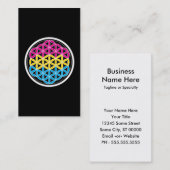 PanSakrale Geometrie Visitenkarte (Vorne/Hinten)
