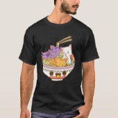 Pansexual Anime Ramen T-Shirt Japanische Katzen Ra (Vorderseite)