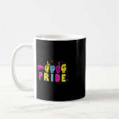 Pansexual ASL Pride Pan Rainbow Sign Language Deaf Kaffeetasse (Links)