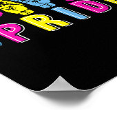 Pansexual ASL Pride Pan Rainbow Sign Language Deaf Poster (Ecke)