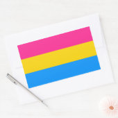 Pansexual-Aufkleber Rechteckiger Aufkleber (Umschlag)