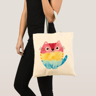 Pansexual_Cat Design Art Tragetasche