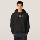 Pansexual Cats Pan Pride Flag Lgbtq Kittens Women  Hoodie (Vorne ganz)