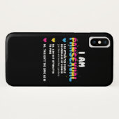 Pansexual Definition - Funny Gay Pride LGBT Case-Mate iPhone Hülle (Rückseite (Horizontal))