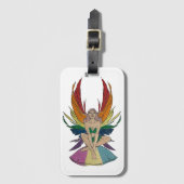Pansexual Faerie Gepäckanhänger (Vorderseite Vertikal)
