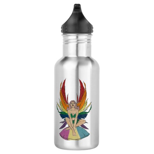 Pansexual-Fee Edelstahlflasche (Rechts)