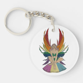 Pansexual-Fee Schlüsselanhänger