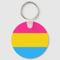 Pansexual Flag Button Schlüsselanhänger