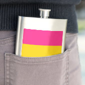 Pansexual Flag Flachmann (Beispiel)