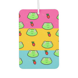 Pansexual Flag Frogcore und Strawberry Lover Autolufterfrischer