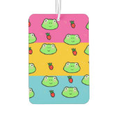 Pansexual Flag Frogcore und Strawberry Lover Autolufterfrischer (Rückseite)