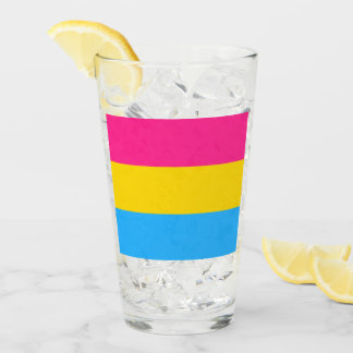 Pansexual Flag Glas