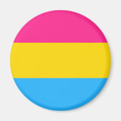 Pansexual Flag Magnet (Vorne)