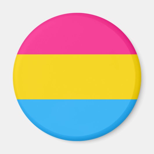 Pansexual Flag Magnet (Vorne)