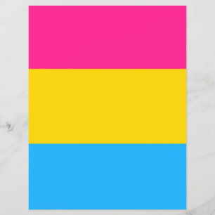 Pansexual Flag Papier