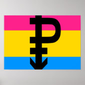 Pansexual Flag Poster (Vorne)