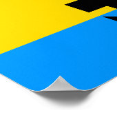 Pansexual Flag Poster (Ecke)
