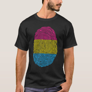 Pansexual Flag Pride Cat Pile LGB Niedlich T-Shirt