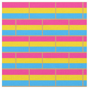 Pansexual Flag & Pride Community Fashion / Gender Stoff