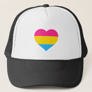 Pansexual Flag & Pride Community Fashion Hats Truckerkappe