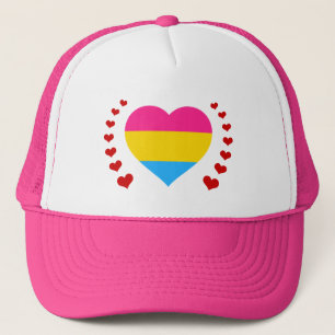 Pansexual Flag & Pride Community Fashion Hats Truckerkappe