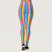 Pansexual Flag & Pride Community / Geschlechterfla Leggings (Rückseite)