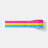 Pansexual Flag & Pride Community/Geschlechterflagg Satinband (Vorderseite)