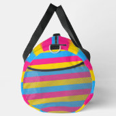 Pansexual Flag Print Cut Nähtasche Duffle Bag (Rechts)