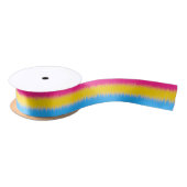 Pansexual Flag Ribbon Satinband (Spule)