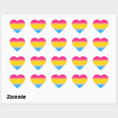 Pansexual Flag Stickers (Blatt)