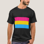 Pansexual Flag T-Shirt (Vorderseite)