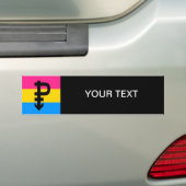 Pansexual Flagge Autoaufkleber (Auf Auto)