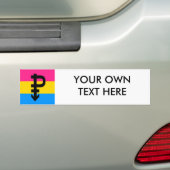 Pansexual Flagge Autoaufkleber (Auf Auto)