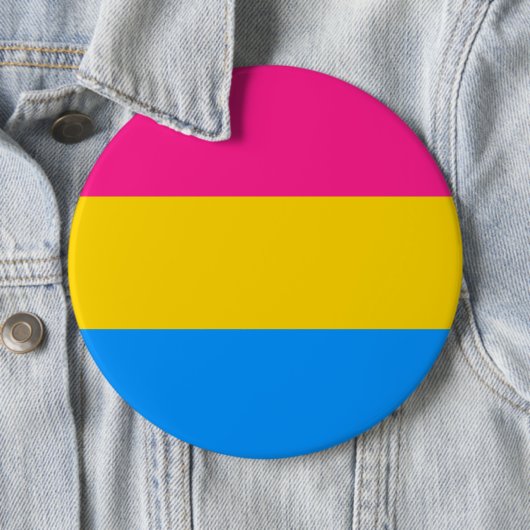 Pansexual Flagge Button (Beispiel)